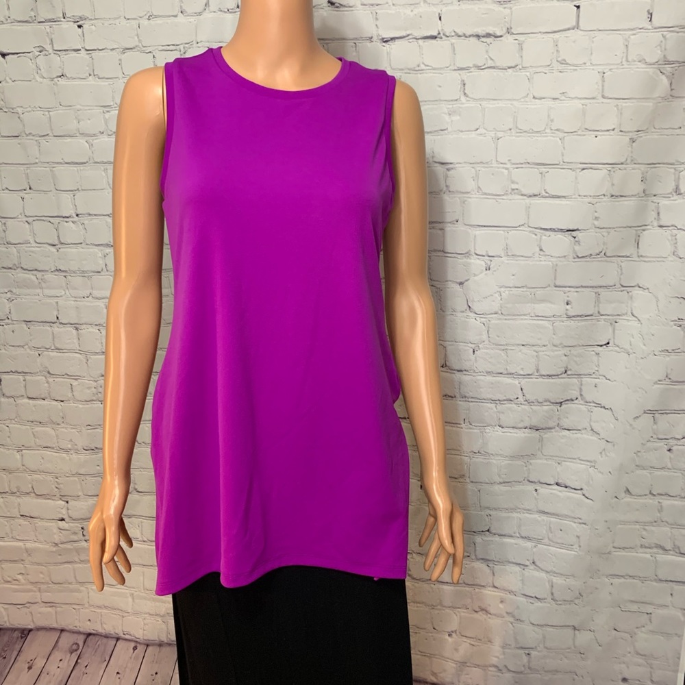 The Limited Purple Extra-Long Sleeveless top size small nwt